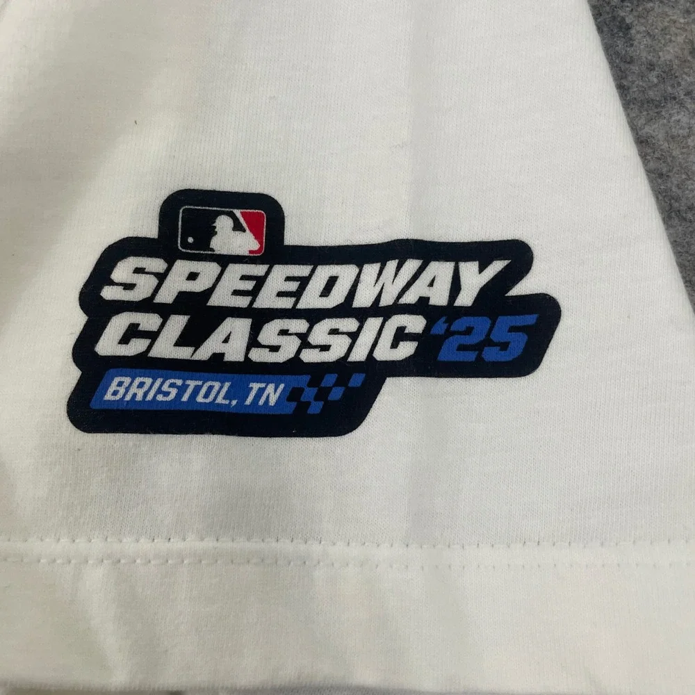 Nike Elly De La Cruz Cincinnati Reds T-Shirt #44 Speedway Classic White Men's XL